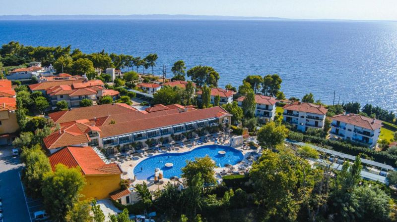 Ранни резервации: 3 нощувки със закуски и вечери в хотел Athena Palace 5*, Халкидики, Гърция през Май!