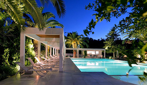 5 нощувки със закуски и вечери в Corfu Palma Boutique Hotel 4*, о.Корфу, Гърция през Май!