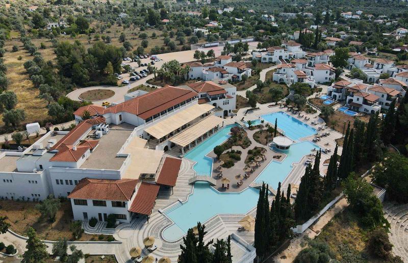 7 нощувки, All Inclusive в Eretria Hotel & SPA Resort 4*, о.Евия, Гърция през Август! Дете до 12.99г. - безплатно!
