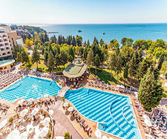 7 нощувки, All Inclusive в хотел Сол Несебър Палас 5*, Несебър през Юли и Август! Дете до 12.99г. - безплатно!