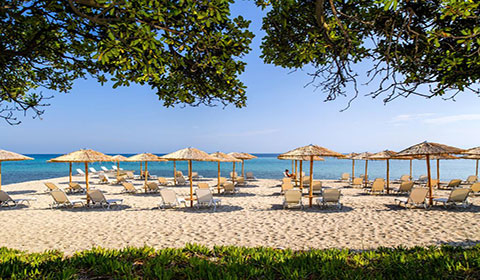 Майски празници: 3 нощувки със закуски и вечери в хотел Kassandra Palace 5*, Халкидики, Гърция!