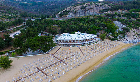 5 нощувки, Ultra All Inclusive в хотел Tosca Beach 4*, Кавала, Гърция през Юли и Август! Дете до 11.99г. - безплатно!